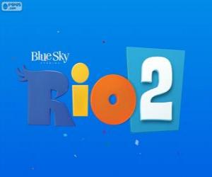 yapboz Logo Rio 2 Film